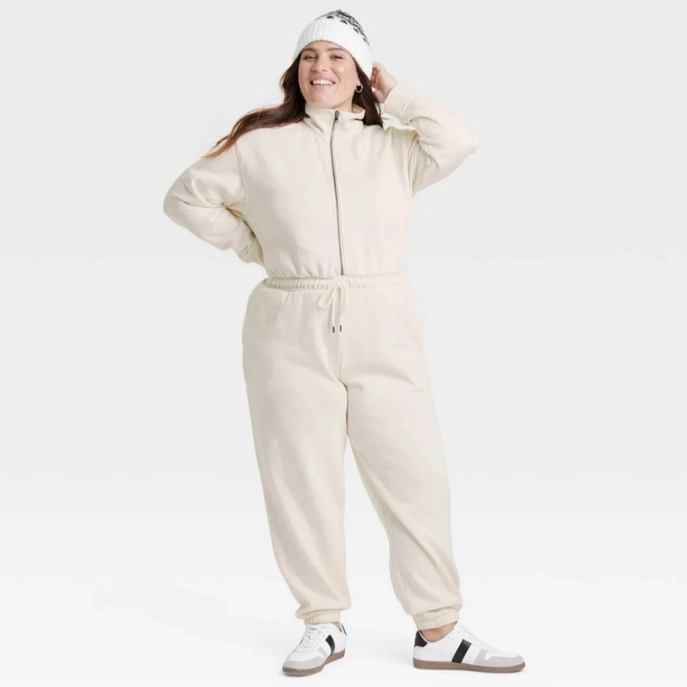 NWT Cream Leisure Studio Jumpsuit Size XXL - Picture 5 of 6